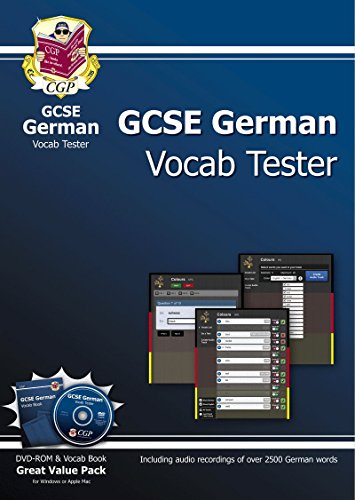 GCSE German Interactive Vocab Tester - DVD-ROM and Vocab Book