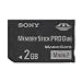 Sony - MSMT2GN - Carte m�moire - Memory Stick Duo Pro - 2 Go