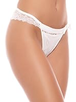 Selene Tanga Carla en Tul Bordado (Marfil)