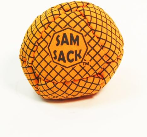 Sam Sack-Series 4-"Pumpkin Patch" 8 Panel Footbag - Pellet Fill