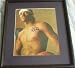 LeBron James autographed ESPN The Magazine shirtless photo matted & framed