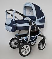 Clamaro 'CORAL 2018' Kinderwagen 3 in 1 ...