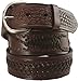 Western Scorpion X Hand Woven Genuine Leather Belt 1-1/2