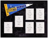 Denver Nuggets Mini Pennant Plaque (No Cards)