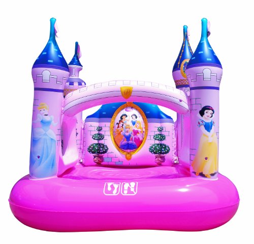 Imagen 2 de Bestway 91050B - Castillo hinchable de las Princesas Disney (157 x 147 x 163 cm), color rosa
