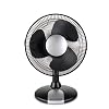 Honeywell HT-109E Tischventilator in schwarz/silber 23 cm Fl�geldurchmesser