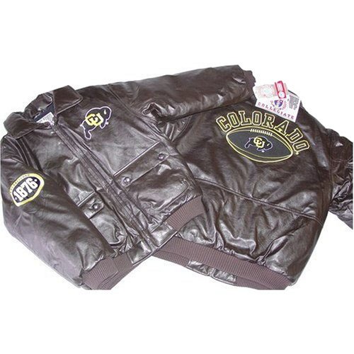 Buy Colorado Buffaloes NCAA Youth Kids Pleather Bomber Jacket