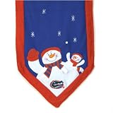 Florida Gators NCAA Snowman Table Runner (72x15)