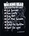 The Walking Dead- Walker To Do List T-Shirt Size S