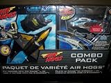 AIR HOGS HAVOC HELI & ECHARGER JET COMBO SET!