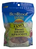 Sunridge Farms Fancy Sweet Dried Apricots 10-Ounce Bags (Pack of 12)