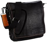 Strellson Messenger MV 02/11/01066-900 Herren Schultertaschen, Schwarz  (black), 29 x 33 x 7 cm (B x H x T)