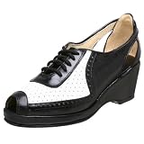 51tN5CVlkQL. SL160  Re Mix Vintage Womens Spectator Pump