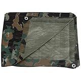 Maxam Camouflage Tarp - 10 X 12 Ft