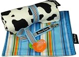Bella Tunno Buttie Bundle 3 Piece Set in Cow Print / Surfer Stripe