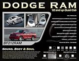 BassForms BF212RAM 2002 and Up Dodge Ram Quad Cab 2 Inch 12 Inch Inch Sealed Round or Square Fiberglass Enclosure BassForms BF212RAM 2002 and Up Dodge Ram Quad Cab 2-Inch - 12-Inch Inch Sealed Round or Square Fiberglass Enclosure