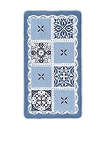 Pandora Alfombra de Baño Ceramic (Azul)