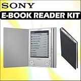 Sony (PRS-505SC) Silver Portable Digital E-Book Reader System w/ Case - Sony ASONPRS505SCK1