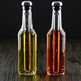 Xcellent Global Set of 2 Stainless Steel Beer Bottle Chiller Chill Sticks - Beer and Beverage Coolers for Birthday, Holiday, Fathers day, Retirement, Christmas party, BBQ HG091