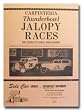 1956 Carpinteria Thunderbowl Jalopy Races Poster Print