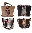 Large Handbag - Recycled Suit and Tie Purse Made in the USA