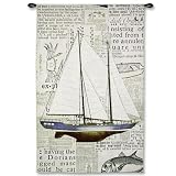 Nautical Motif Wall Hanging - 34 x 53