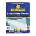 Day-Timer Lined Notes for Looseleaf Planners for 2009, 8.5 x 11 Inches, 48 Sheets per Pack (87328)