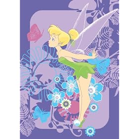 Associated Weavers - FA02 - Tapis F�e Clochette de Disney, d�cor tropical - 95 x 133 cm (Import Allemagne)