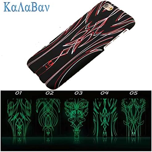 iPhone 6S plus Case / iPhone 6 plus Case ,KaLaBan Luminous Hard Case with Melody series Pattern - [Ultra Thin Light] Smooth Finish PC Back Cover for iPhone 6S plus / iPhone 6 plus (5.5") (Melody / 04)