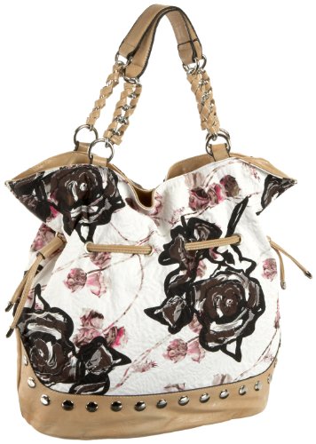 Chocolate Presley Drawstring Tote