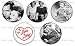Set of 5 I LOVE LUCY Pinback Buttons 1.25