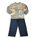 Mish Mish - Boys Long Sleeved Pant Set, Blue, Multi
