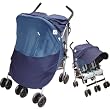 Protect-a-Bub Deluxe Twin Duo 2 in 1 UPF 50 Shade- Navy
