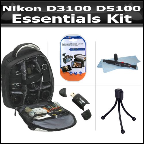 Essentials Accessory Bundle Kit For Nikon D3100