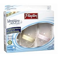 Playtex VentAire ADVANCED BPA Free Wide Bottles - 3 Pack