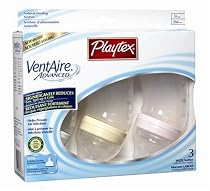 Playtex BPA Free VentAire ADVANCED Wide Bottles 9 oz - 3 Pack (Colors Vary)
From Playtex
