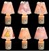 Set of 3 Whirl-Glo Night Lights With 6 Shades By GKI #742710