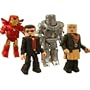 Iron Man The Movie "Final Battle" Hostile Takeover 4pk Minimates Case Of 12