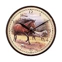 ACU-RITE 01865 12.5 inch Horses Clock
