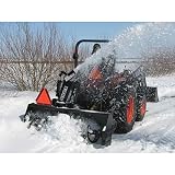 Schulte Snow Blower - 74in. Cutting Width for 30-45 HP Tractors, 3-Pt. Cat 1, Model# BX-74
