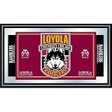 NCAA Loyola Chicago Logo and Mascot Framed Mirror