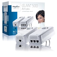 Devolo dLAN 500 AVtriple+ Starter Kit (Netzwerk aus der Steckdose)