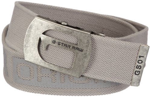 G-STAR Herren G&uuml;rtel ORIGINALS COTTON BELT - 89218, Gr. one size, Grau (industrial grey -  Preisvergleich