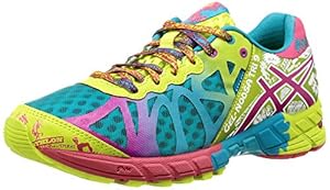 ASICS Women's Gel-Noosa Tri 9 Running Shoe,Capri Blue/Raspberry/Lime,9 M US