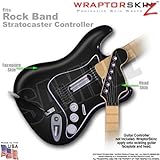 Colorburst Gray WraptorSkinz Skin fits Rock Band Stratocaster Guitar for Nintendo Wii, XBOX 360, PS2
