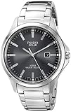 UPC 037738147141 product image for Pulsar Men's PX3073 Solar Dress Analog Display Japanese Quartz Silver Watch | upcitemdb.com