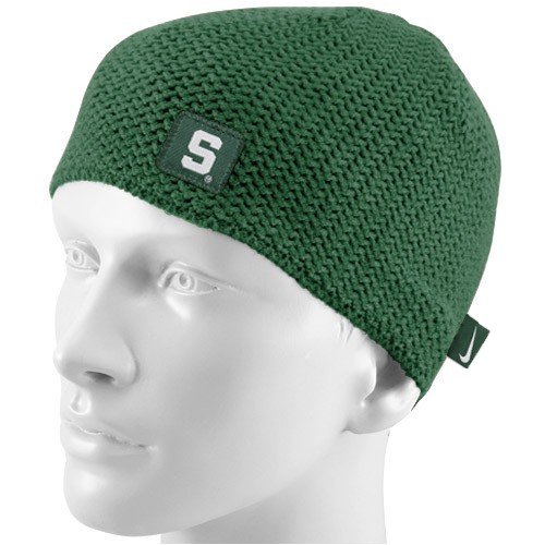 Nike Michigan State Spartans Green Ladies Crochet Knit Beanie Cap