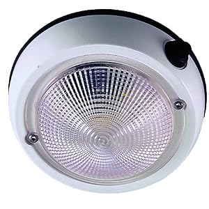 Perko EXTERIOR MOUNT DOME LIGHT 1253DP1WHT (Image for Reference) by
