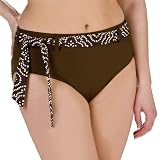 Women's Plus Size Merona Hipster Bottoms with Sash - Spanish Brown