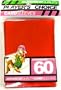 Player's Choice Red Sleeves (Pack of 60) Standard Size Deck Protectors - Ideal for Pokemon, Magic The Gathering & Other Trading Card Games